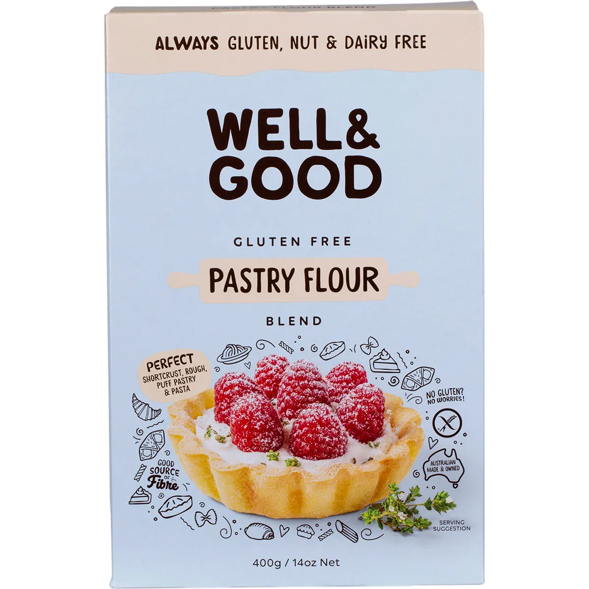 Well & Good Pastry Flour Blend 400g