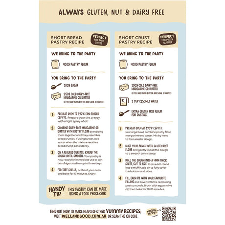 Well & Good Pastry Flour Blend 400g