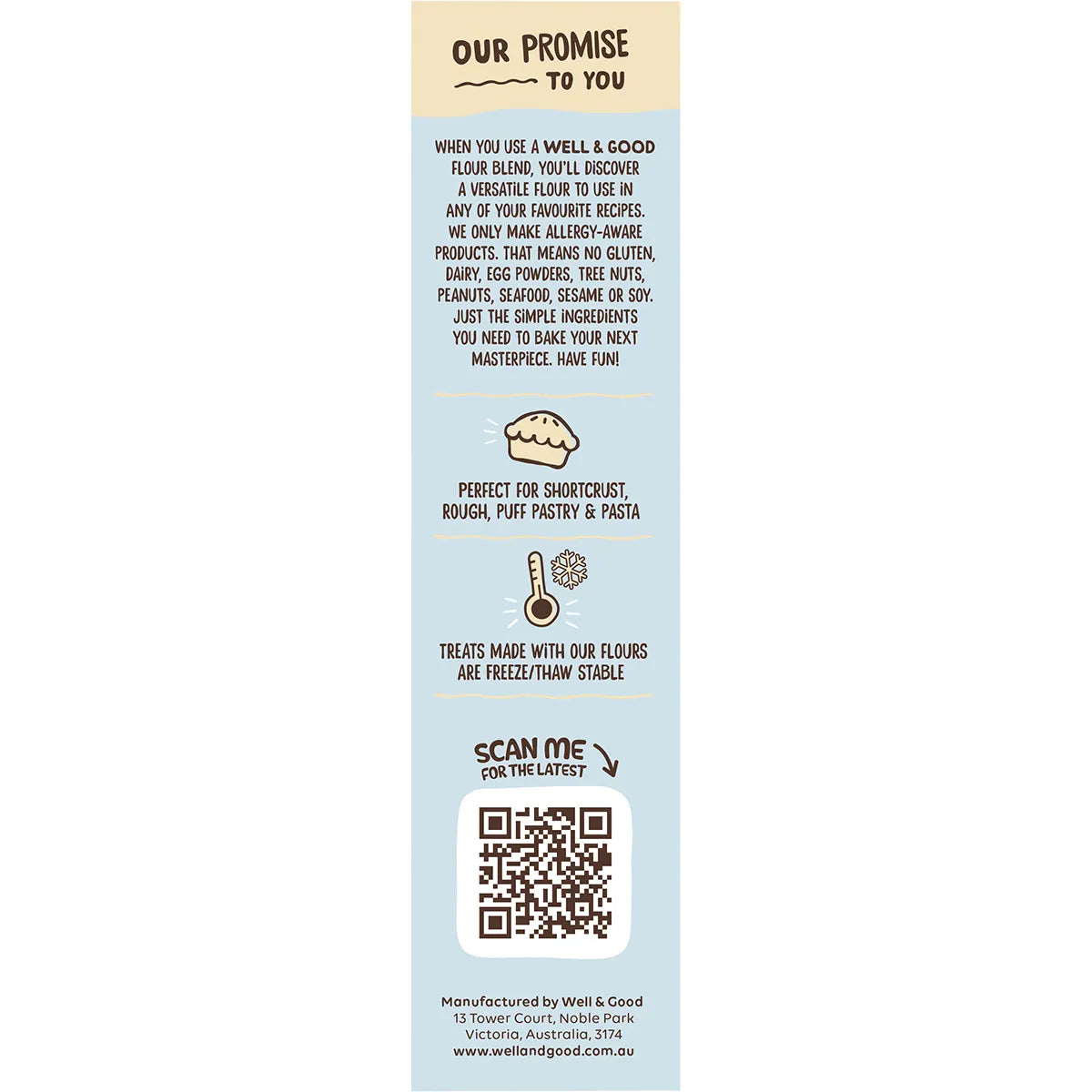 Well & Good Pastry Flour Blend 400g