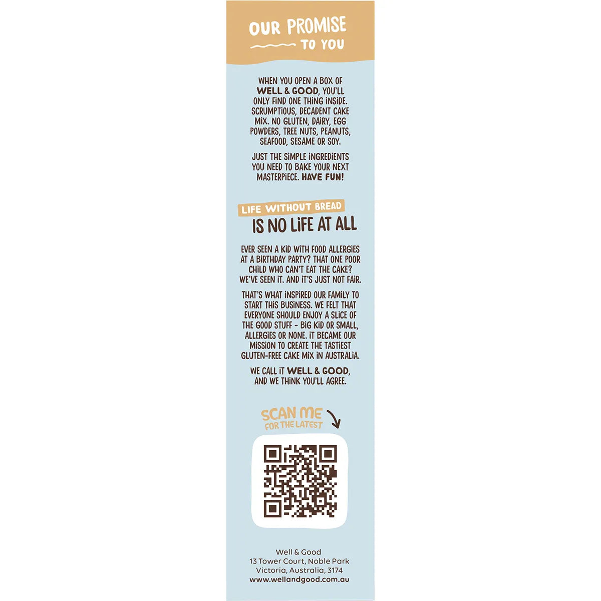 Well & Good Crusty Bread Mix 410g