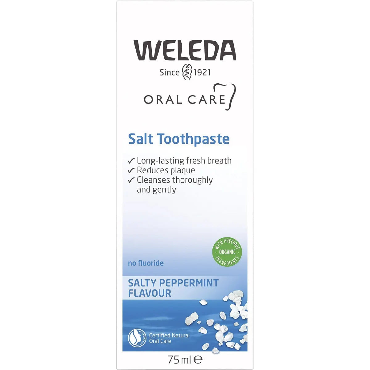 Weleda Salt Toothpaste Pepermint Flavour 75ml