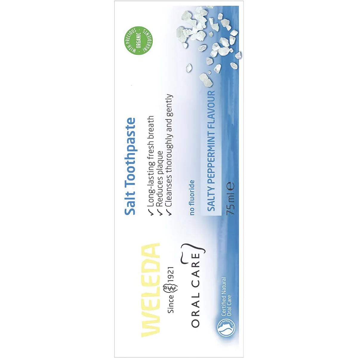 Weleda Salt Toothpaste Pepermint Flavour 75ml
