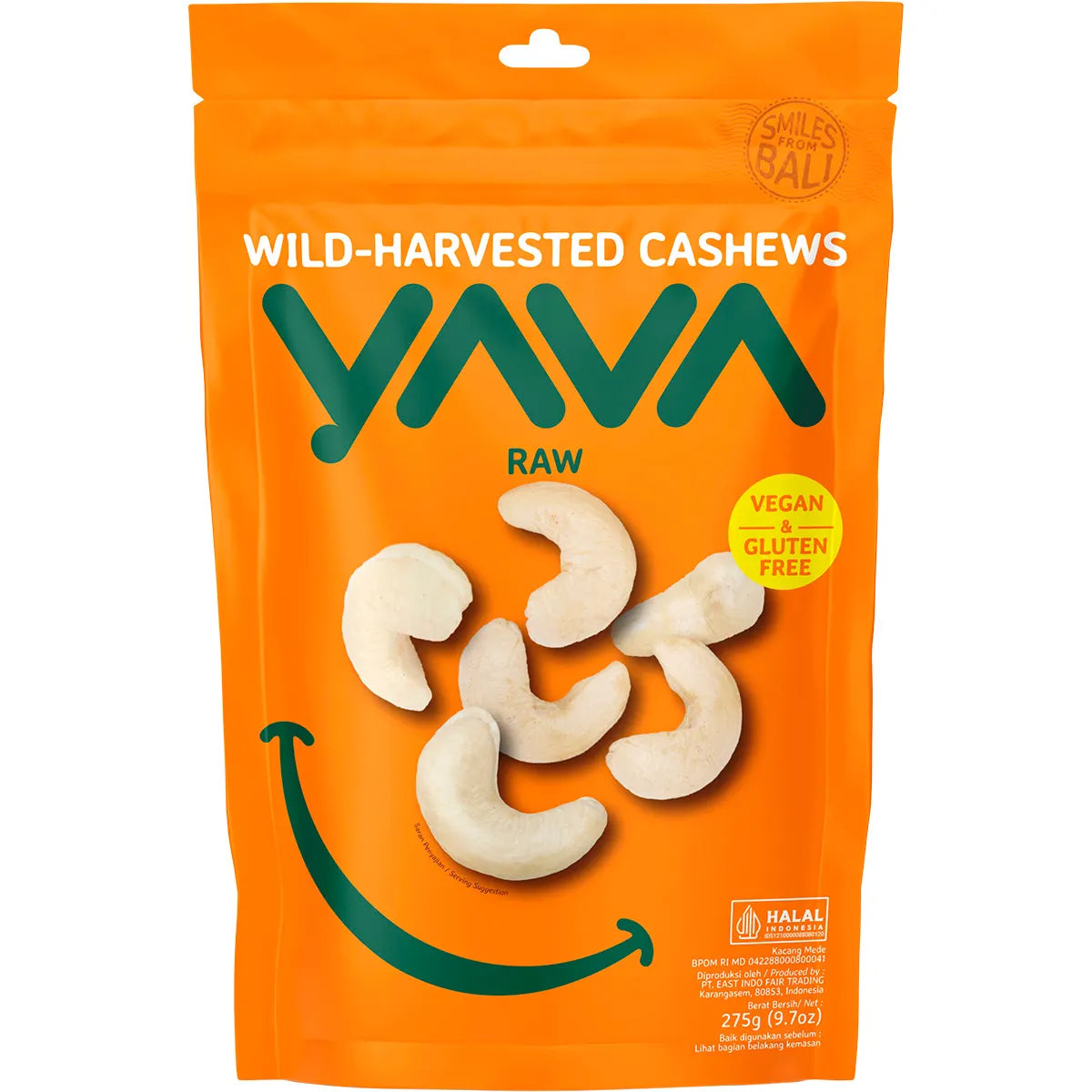 Yava Wild-Harvested Cashews Raw