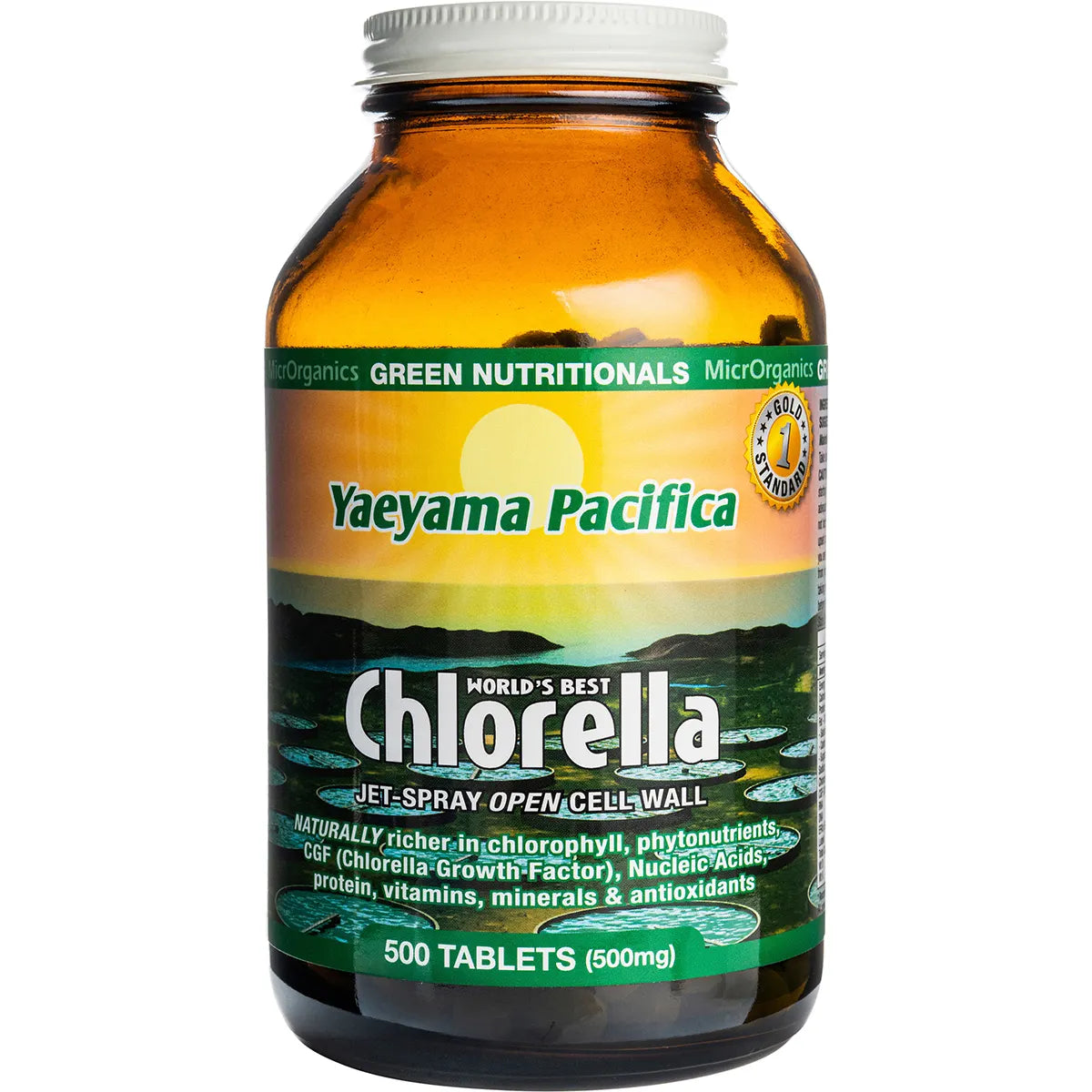 Green Nutritionals Chlorella (500mg) 500 Tabs