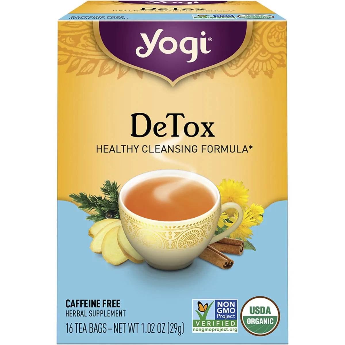 Yogi Tea Detox Herbal Tea 16 Bags (29g)