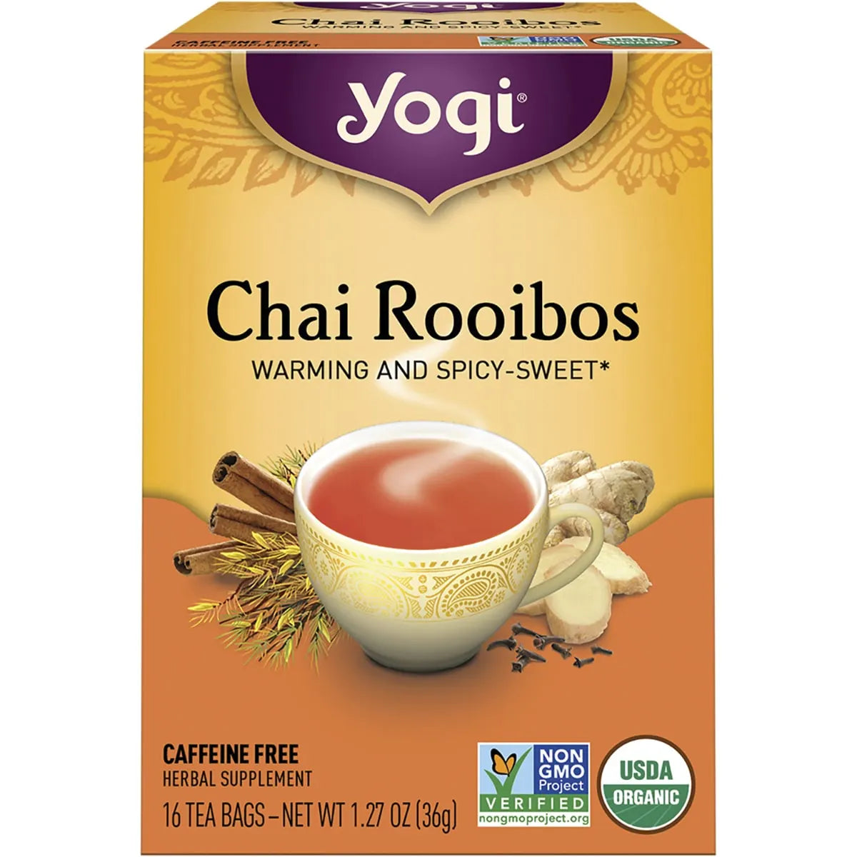 Yogi Tea Chai Rooibos Tea 16 Bags (24g)