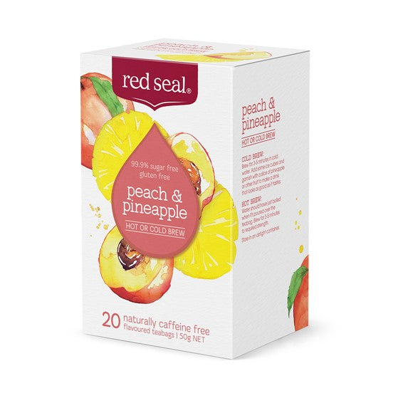 Red Seal (Hot & Cold Brew) Peach & Pineapple