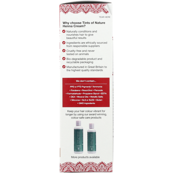 Tints of Nature Henna Cream Black 70ml