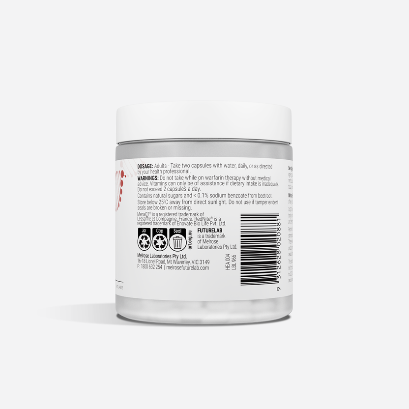 Melrose FutureLab Vascular Health 60vc Back