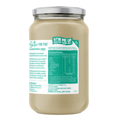 Mayver's Organic Hulled Tahini 385g x6