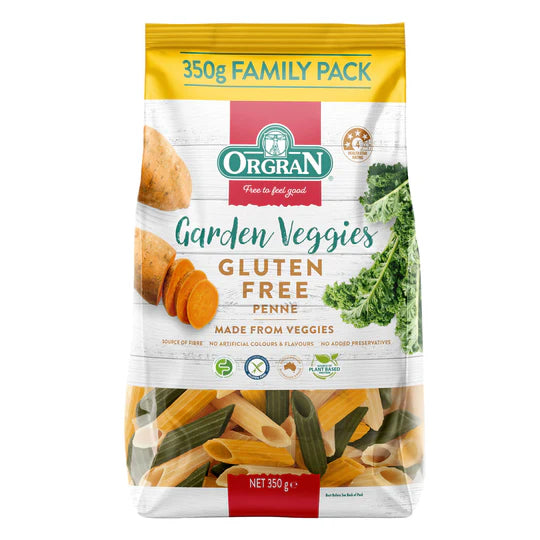 Orgran Gluten Free Pasta Penne Garden Veggies