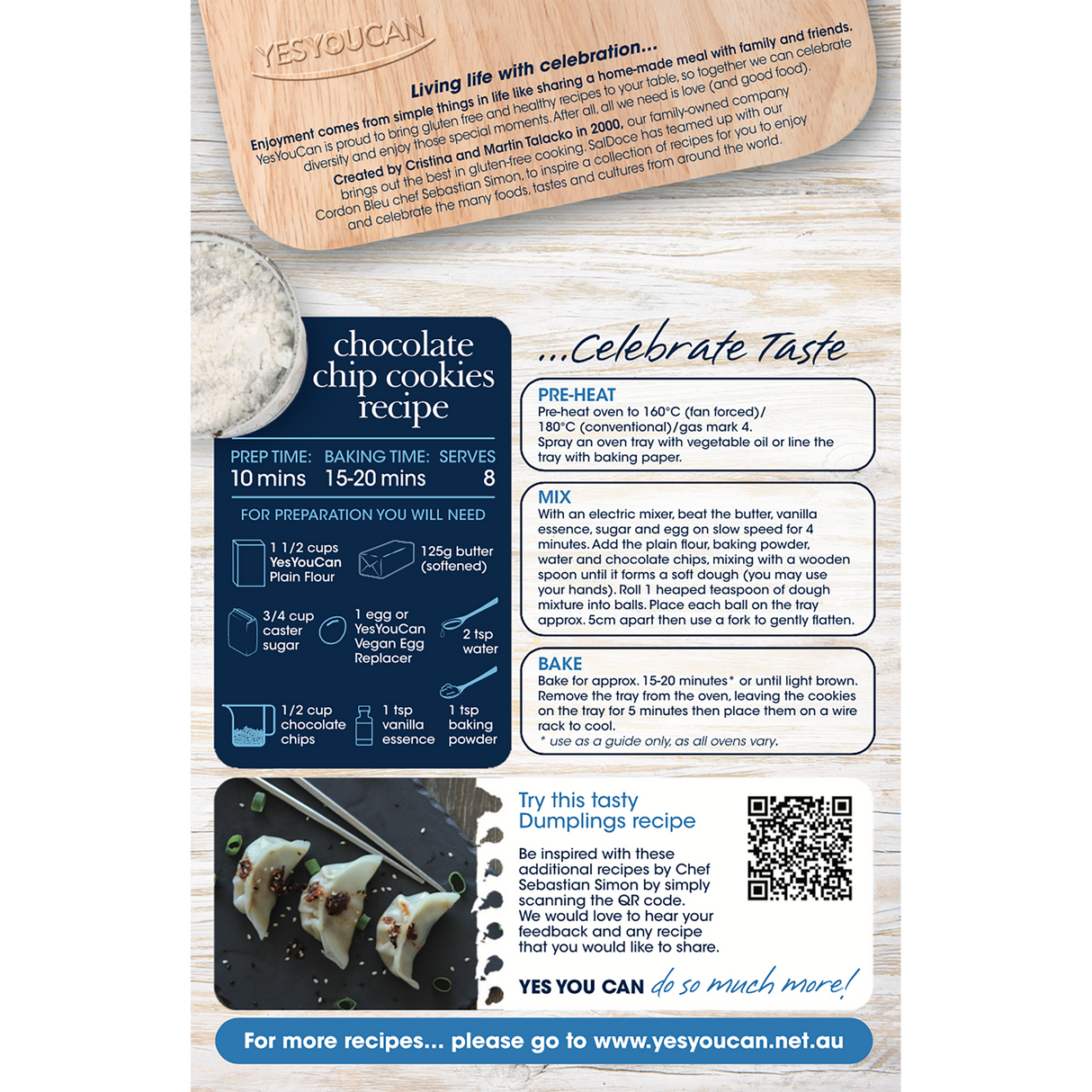 YesYouCan Plain Flour Gluten Free 500g