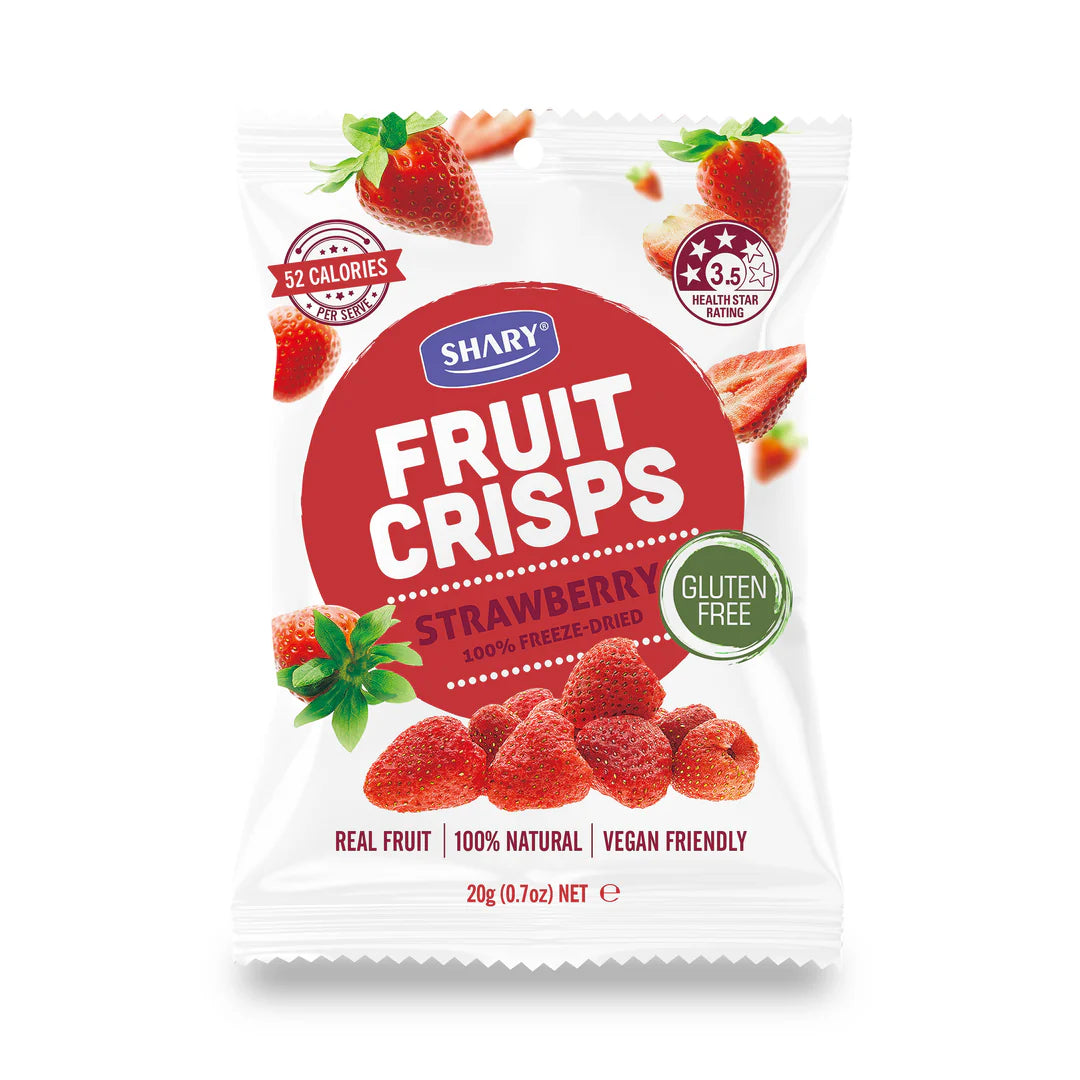 Shary STRAWBERRY CRISPS Freeze dried 20g