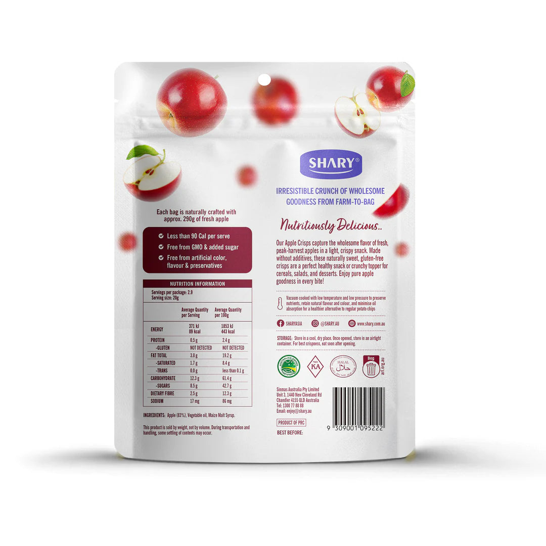 Shary Apple Crisps 58g