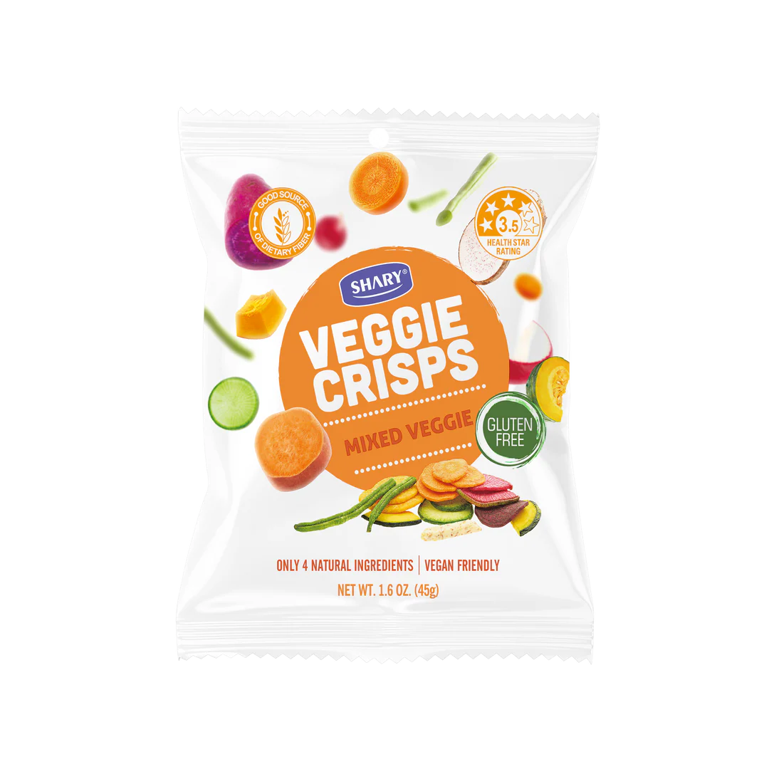 Shary Mixed Veggie CRISPS 45g