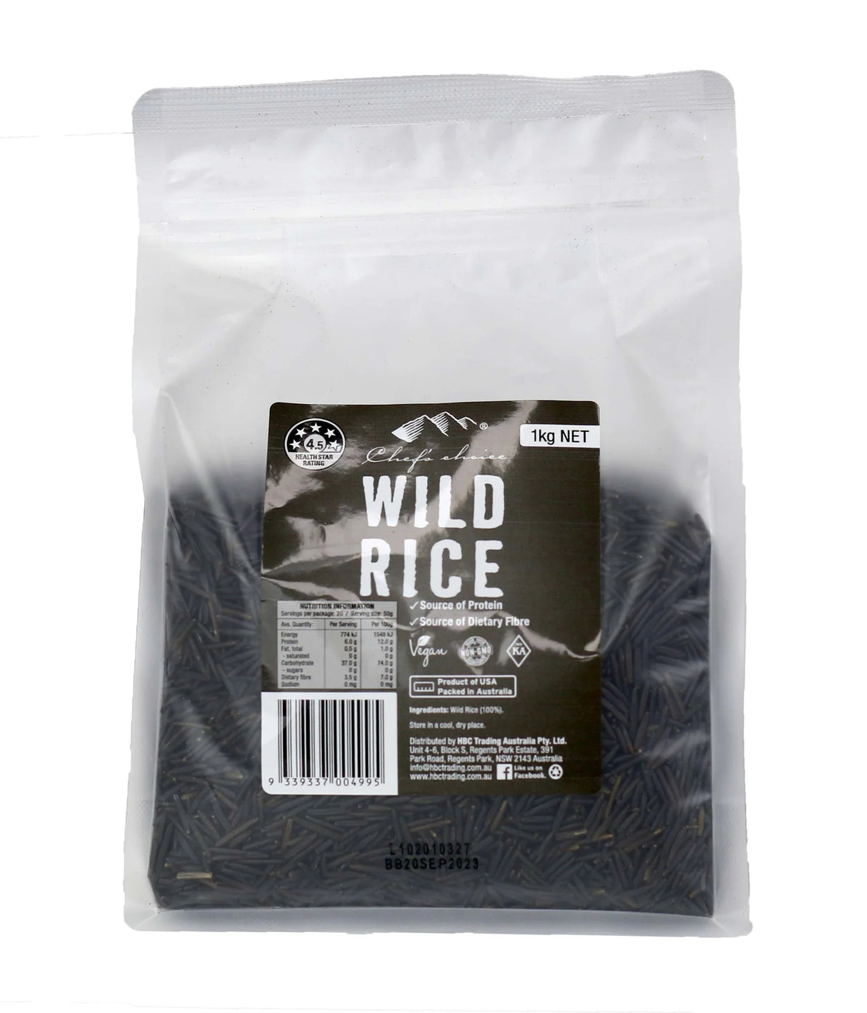 Chef's Choice Wild Rice 1kg