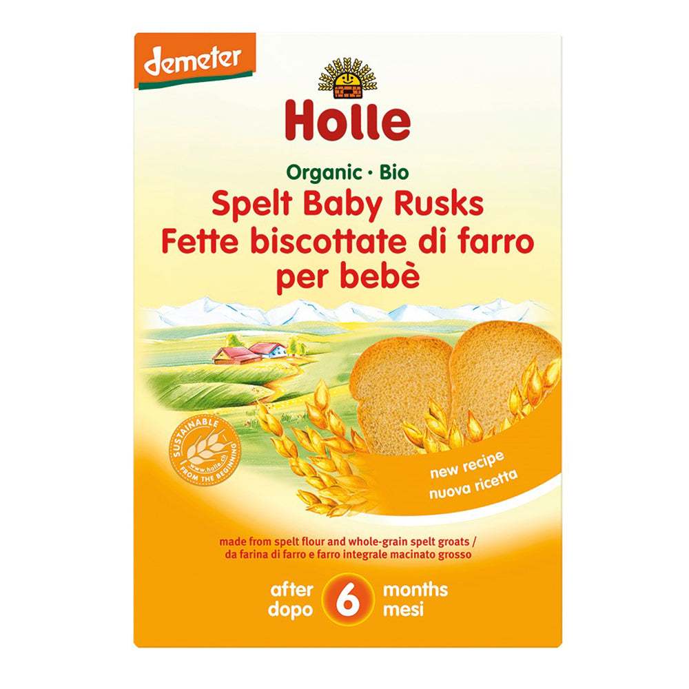 Holle Organic Spelt Baby Rusk (Zwieback) 200g