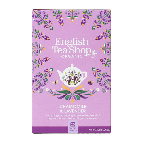English Tea Shop Organic Chamomile Lavender 20pc x 6 boxes