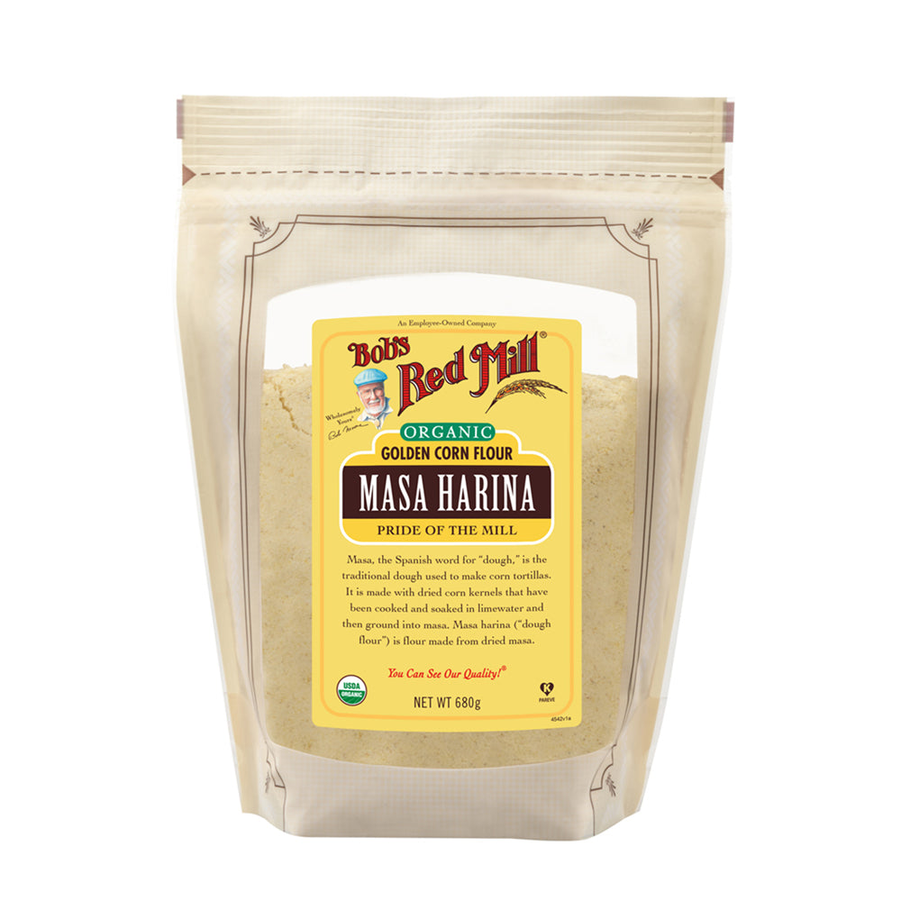 Bob’s Red Mill Organic Masa Harina Pouch 680g x 4