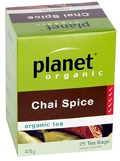 Planet Organic Chai Spice Tea 25 bags/45g