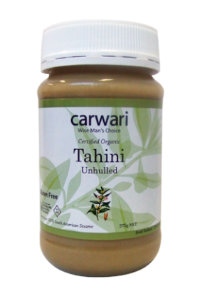 Carwari Organic Unhulled Tahini 375g