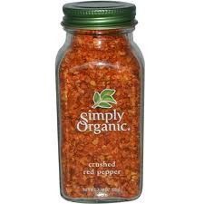 Simply Organic Crushed Hot Red Pepper 45g (Kosher)