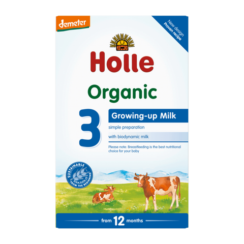 Organic Cow Milk Toddler Formula 3 with DHA 600g
