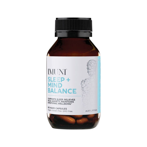 Imuni Sleep + Mind Balance 60 Caps