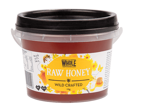 The Whole Foodies Wild Crafted Australian Honey Tub 1kg