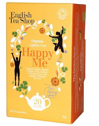 English Tea Shop Organic Wellness Happy Me Teabags 20pc