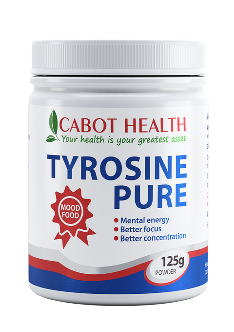 Cabot Health Tyrosine Pure Powder 125g