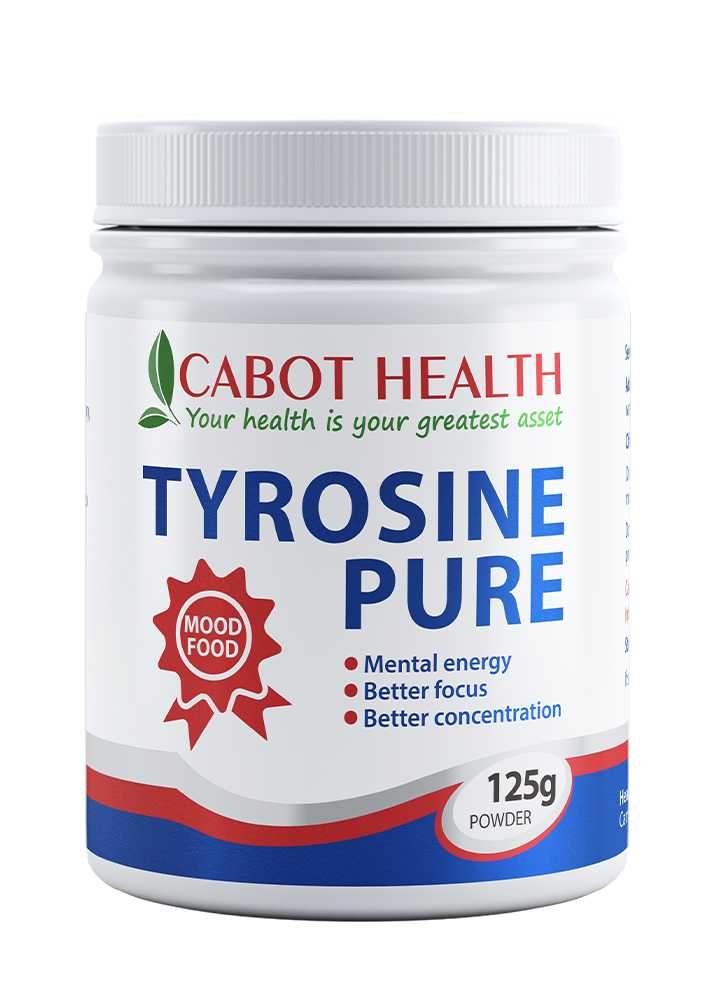 Cabot Health Tyrosine Pure Powder 125g