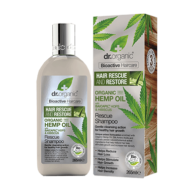 Dr Organic Hemp Shampoo 265ml