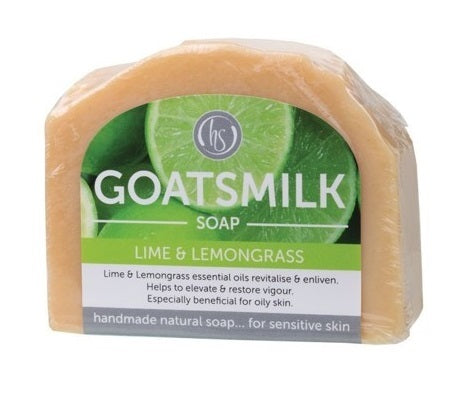 Harmony Soapworks Lime & Lemongrass Goat's Milk Soap 140g