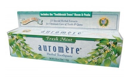 Auromere Mint Toothpaste 117g