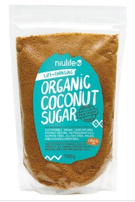 Niulife Organic Coconut Sugar 500g