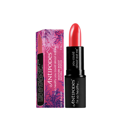 Antipodes Moisture-Boost Natural Lipstick South Pacific Coral 4g