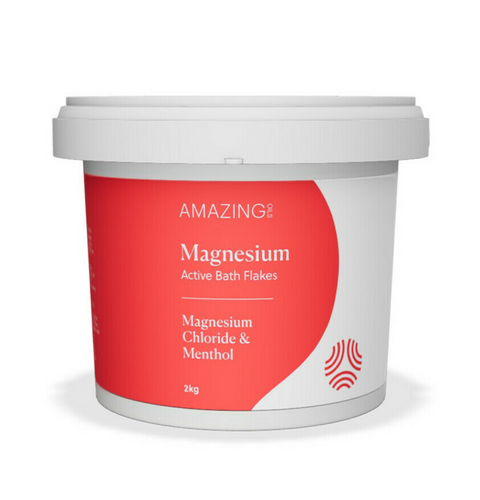 Magnesium Active Bath Flakes Magnesium Chloride & Menthol 2kg