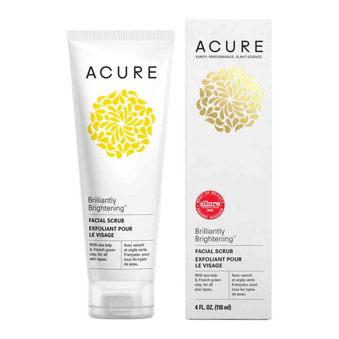 ACURE Brilliantly Brightening Facial Scrub - 118ml