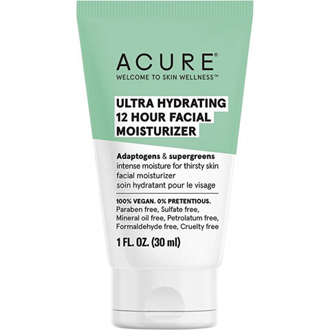 Acure Ultra Hydrating 12 Hour Facial Moisturizer 30ml