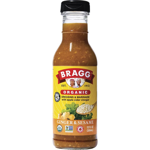 Bragg Salad Dressing & Marinade Ginger & Sesame 354ml