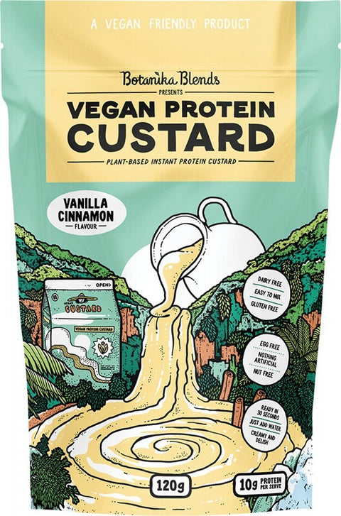 Botanika Blends Vegan Protein Custard Vanilla Cinnamon 120g