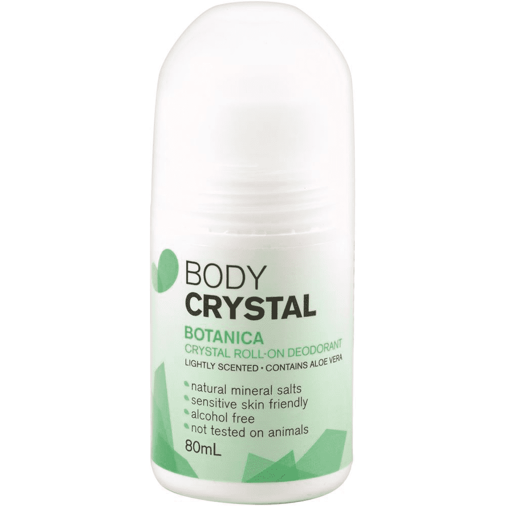 Body Crystal Roll On Deodorant Botanica 80ml