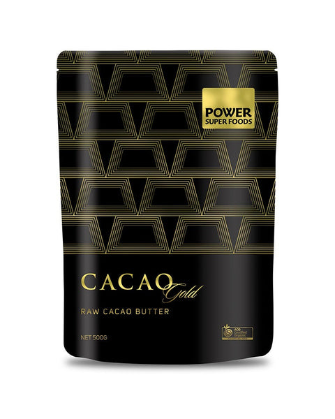 Power Super Foods Cacao Gold Raw Cacao Butter 1kg