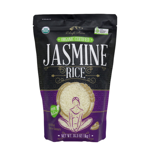 Chef's Choice Certified Organic Jasmine  Rice 1kg