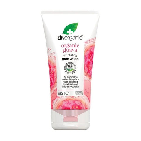 Dr Organic Exfoliating Face Wash Organic Guava 150ml