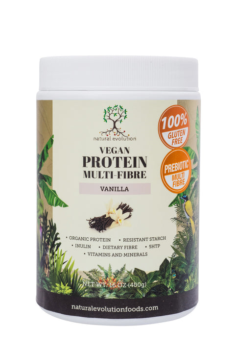 Natural Evolution Vegan Protein Multi-Fibre Vanilla 400g