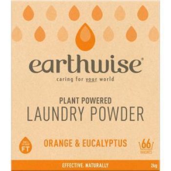 Earthwise Laundry Powder Orange & Eucalyptus 2kg