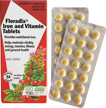 Floradix Iron and Vitamin 84 Tablets