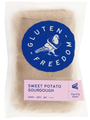 Gluten Freedom Bread Sweet Potato Sourdough 535g SYD ONLY